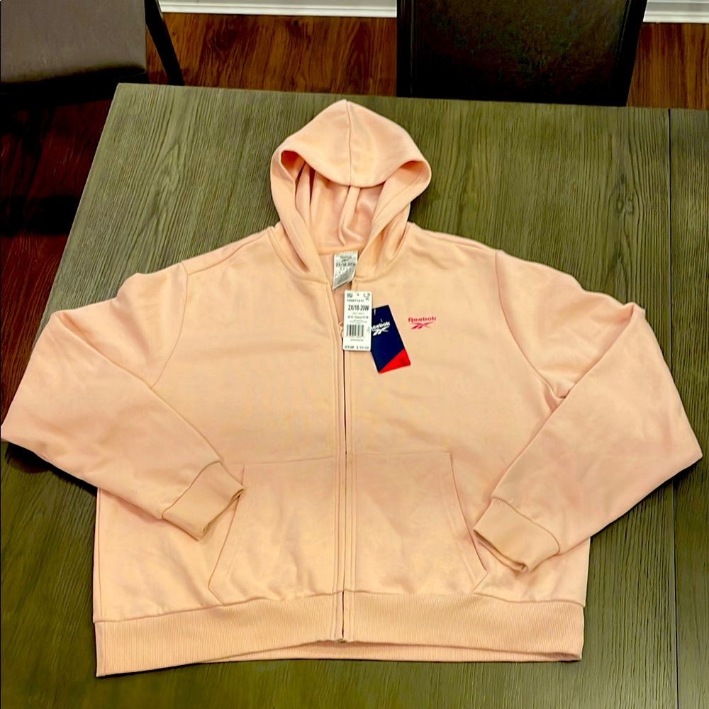 2X Reebok zip up jacket with fleece lining